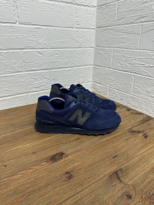 Мужские кроссовки new balance 574 45р синие