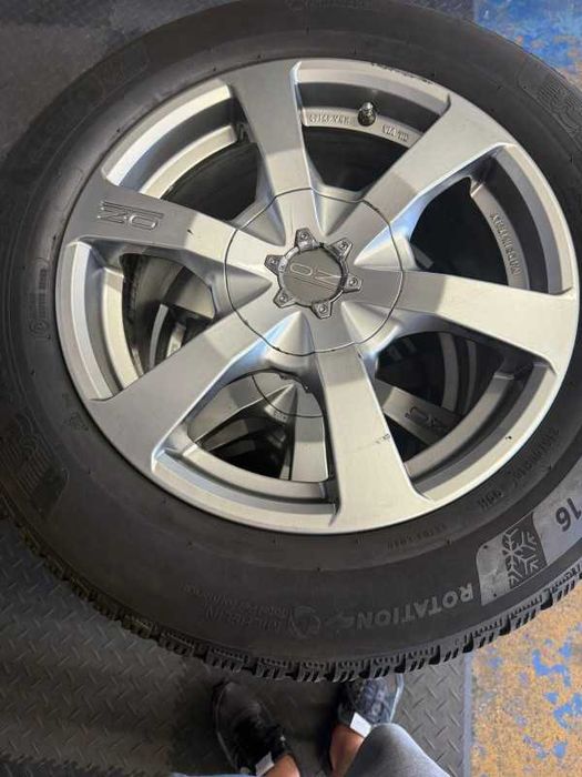 Michelin zimowe z alufelgami w komplecie