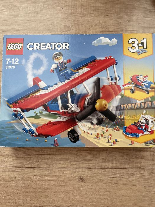 Nowe - LEGO Creator 3 w 1 31076 - Samolot kolekcjonerski