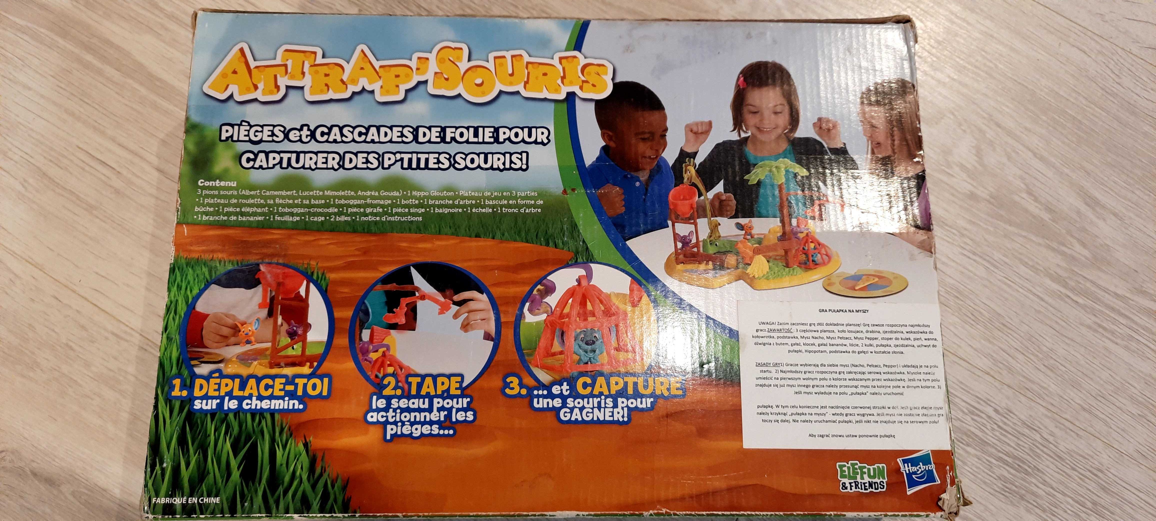 Gra pułapka na myszy  hasbro
