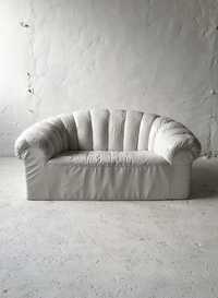 Designerska sofa skóra lata 70 80 vintage