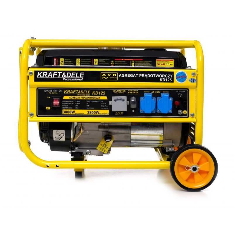 Agregat prądotwórczy generator prądu 3800W 7HP 12/230V