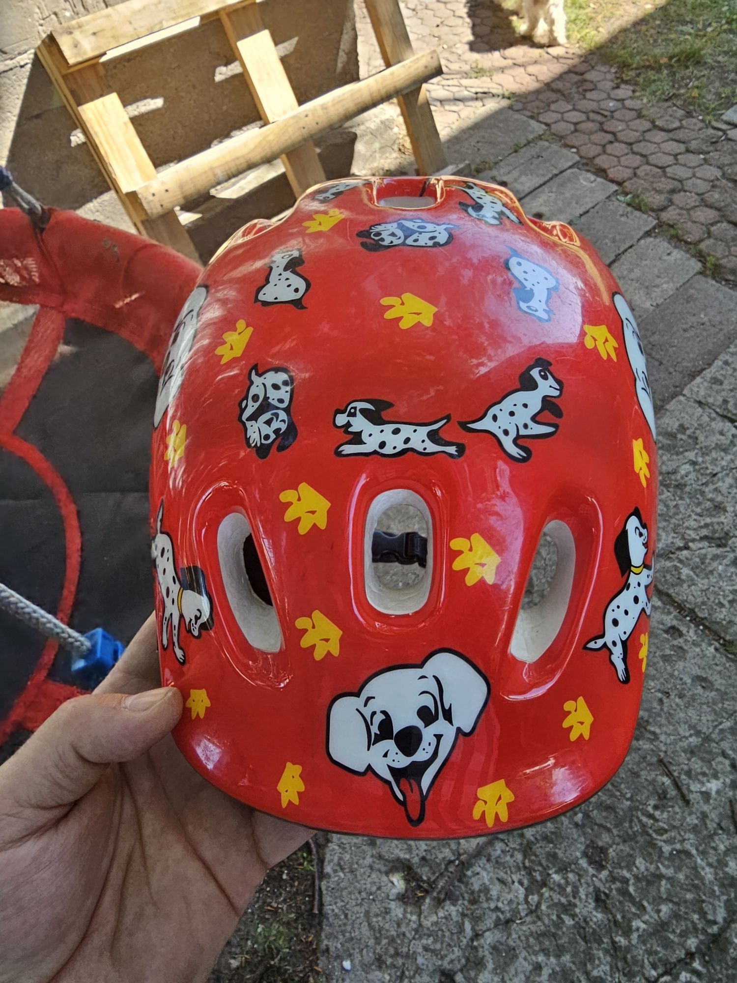 Kask rowerowy dziecięcy  101 dalmatyńczyków