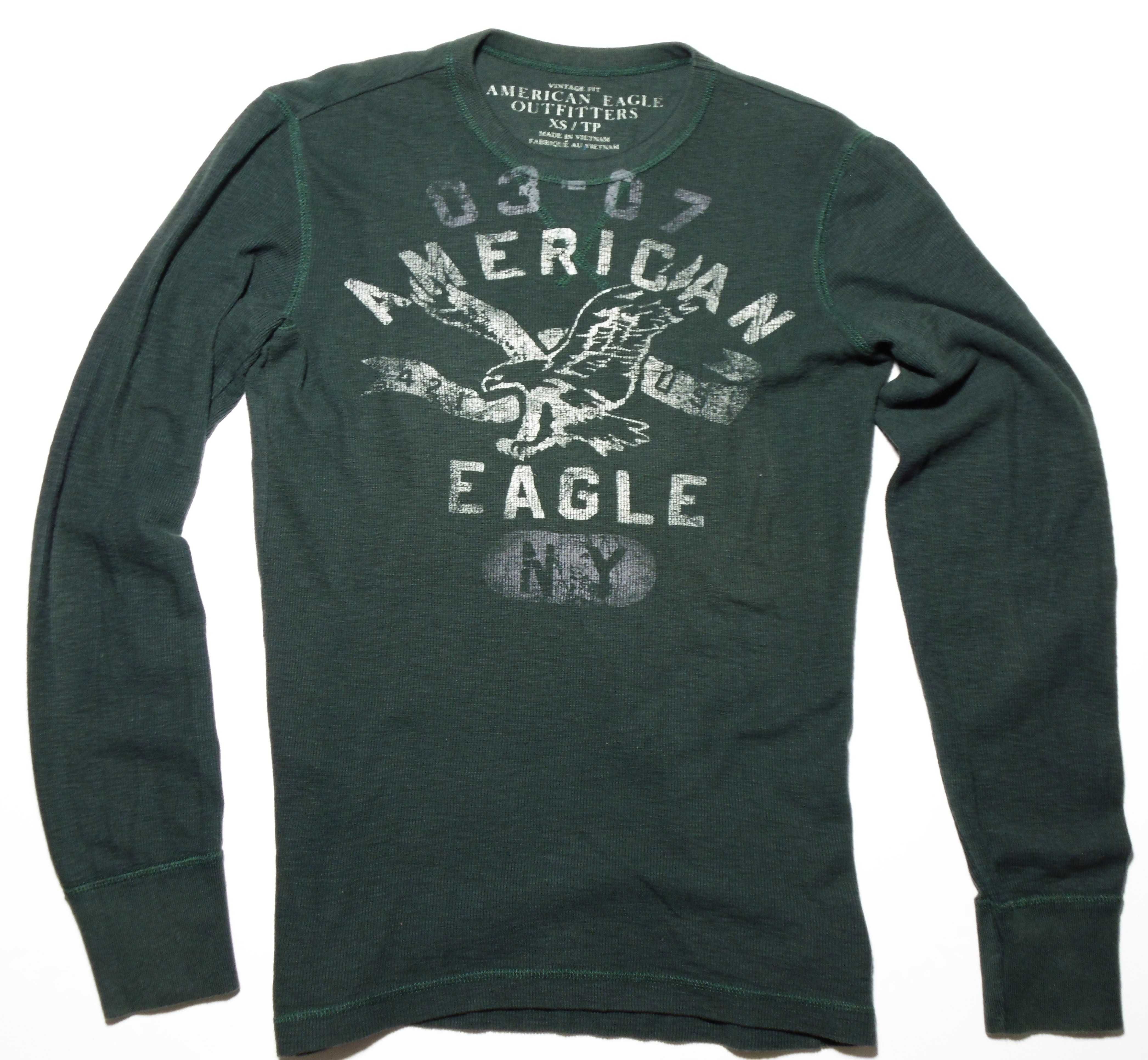 American Eagle longsleeve bluza męska S