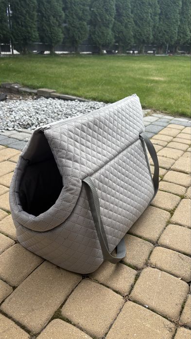 Szare nosidlo transporter dla psa Butikzoo stan idealny