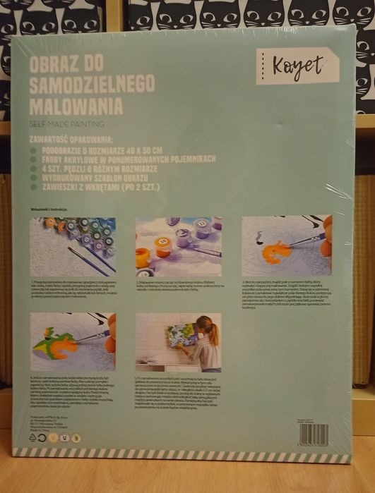 Kayet obraz do samodzielnego malowania po numerach

Zostań prawdziwym