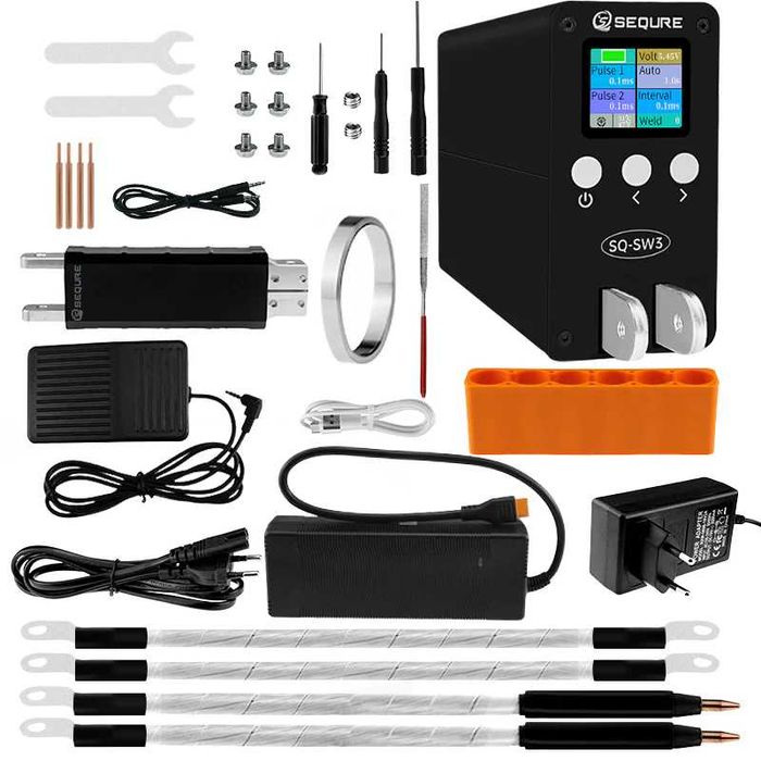 Точкова зварка SEQURE SQ-SW3 18650 21700 Lithium Battery Nickel Copper