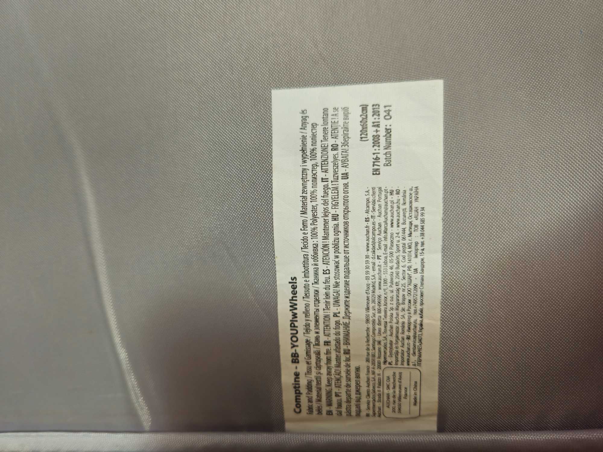 Cama viagem + colchão 25 cm (vendo separado)