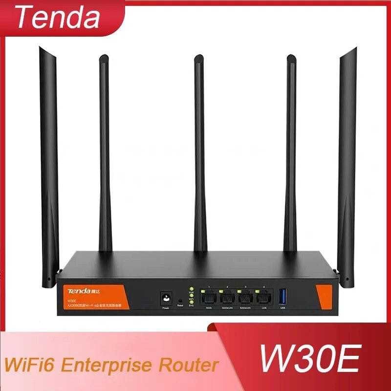 Tenda W30E AX3000, 3 WAN, USB, WiFi 6