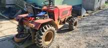 Traktor diesel, lyzka, lancuchy na zimę!