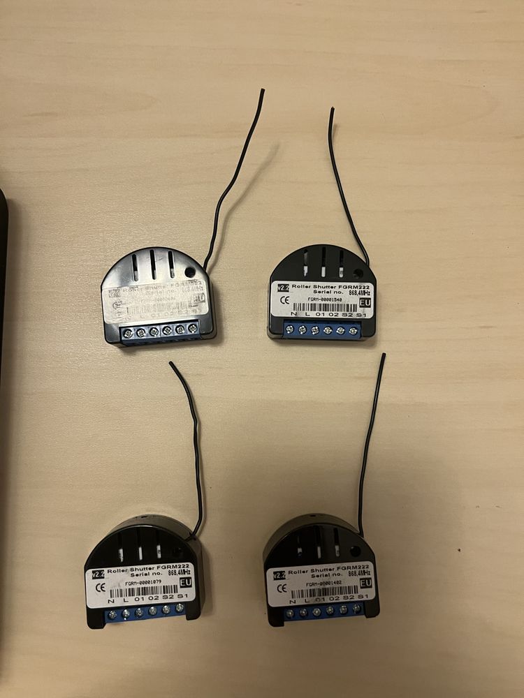 Fibaro Home center 2 e 4 dispositivos para estores