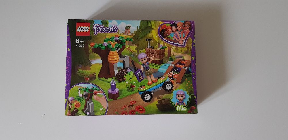 Nowe LEGO Friends 41363 Leśna przygoda Mii