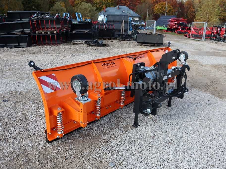 Pług śnieżny do śniegu PSSH-04 2,6m EURO/TUZ Inter-Tech