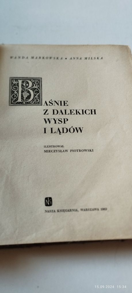 Baśnie z dalekich wysp i lądów-Wanda Markowska ,Anna Milska.