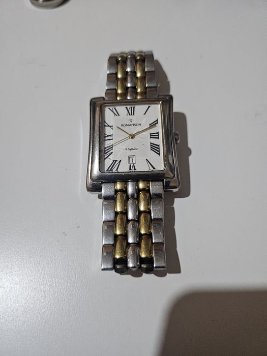 Часы Romanson Швейцария позолота 23К