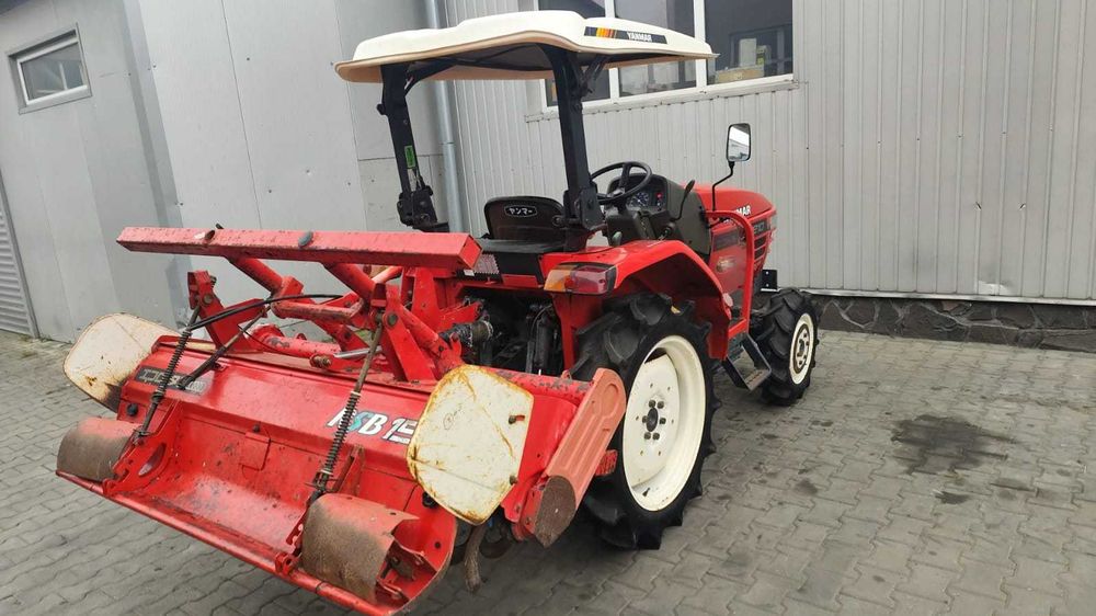 Japoński traktorek Yanmar AF 210 z glebogryzarką 4x4 21 KM Rewers Wspo