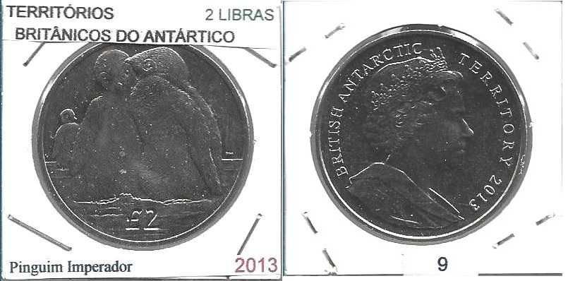 Territórios Britânicos do Antártico - - - - - Moedas