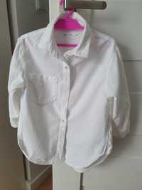 Biała koszula popelinowa Zara 122