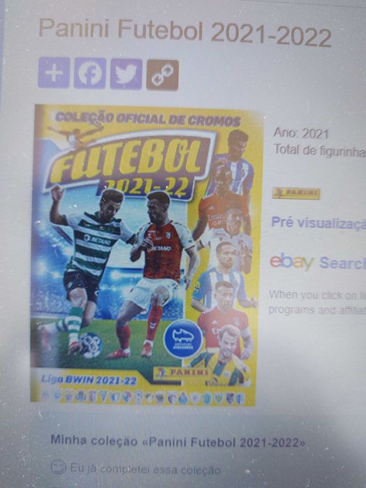 Cromo futebol 2021/22 Top, Bis ultima aquisições