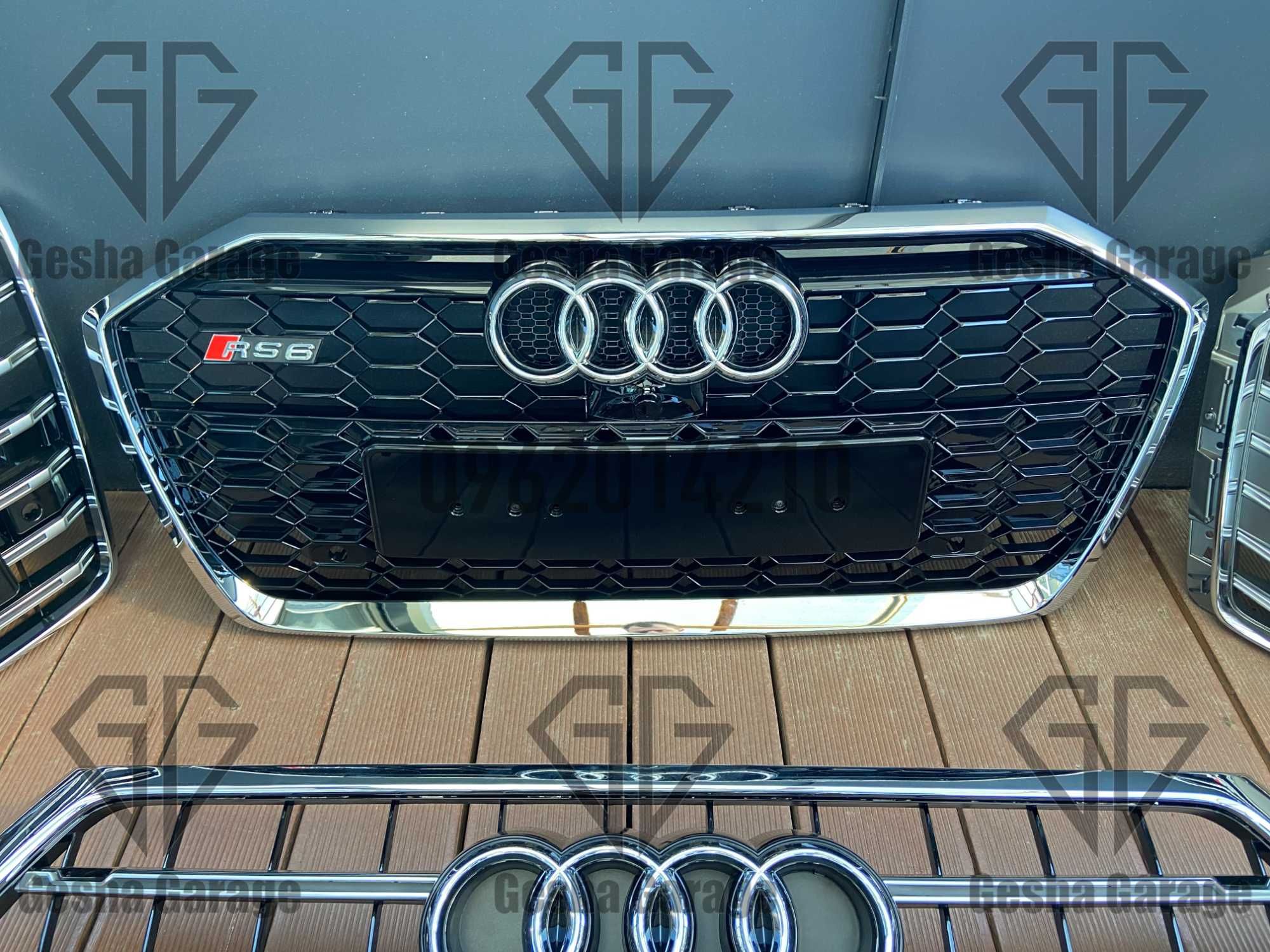 БЕЗ ПЕРЕДПЛАТ! Решітки решотки audi ауди ауді  A1 A3 A4 А5 А6 A7 A8