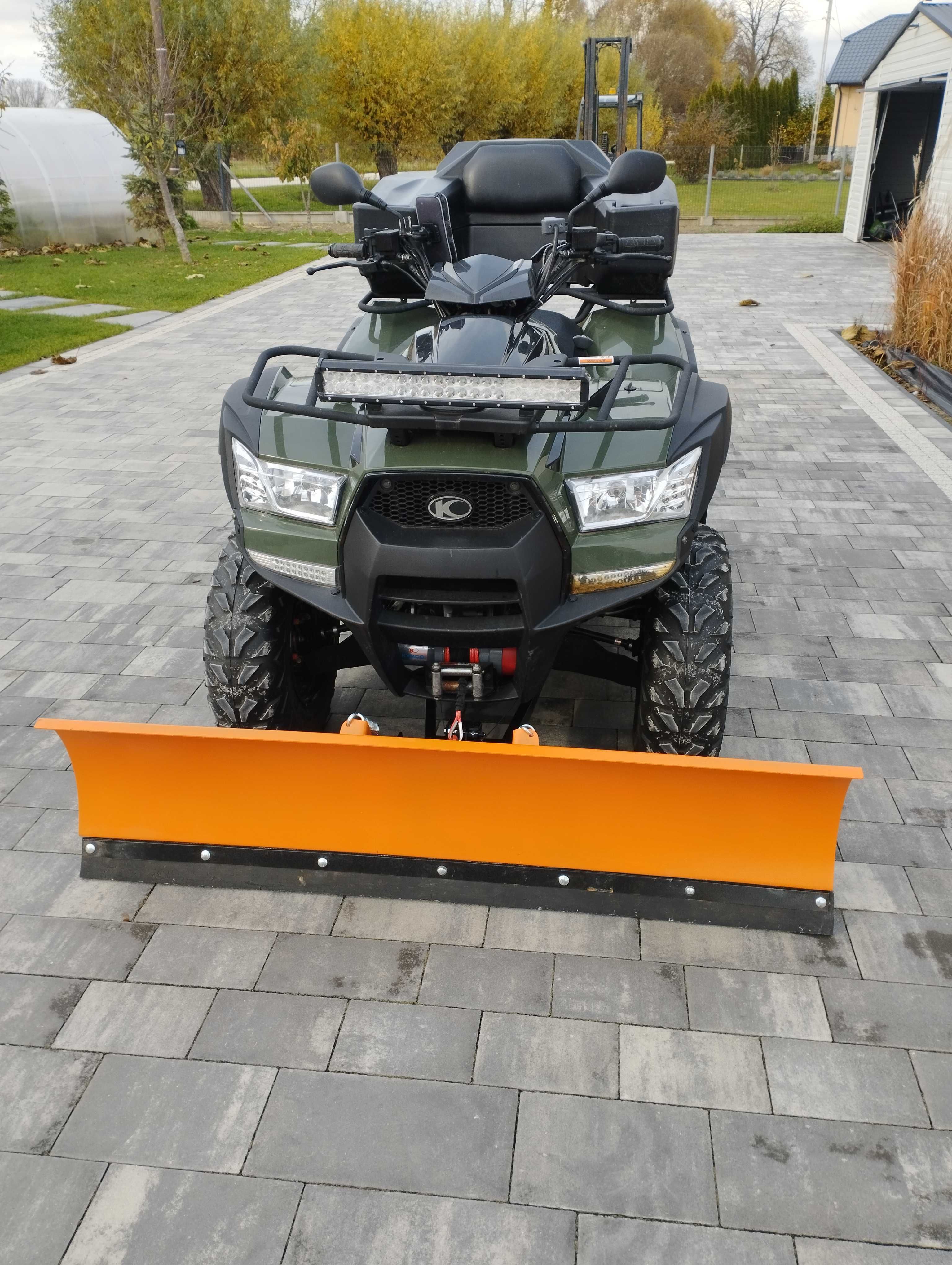 Promocja ! Pług śnieżny z uniwersalnym mocowaniem do Quada 150cm