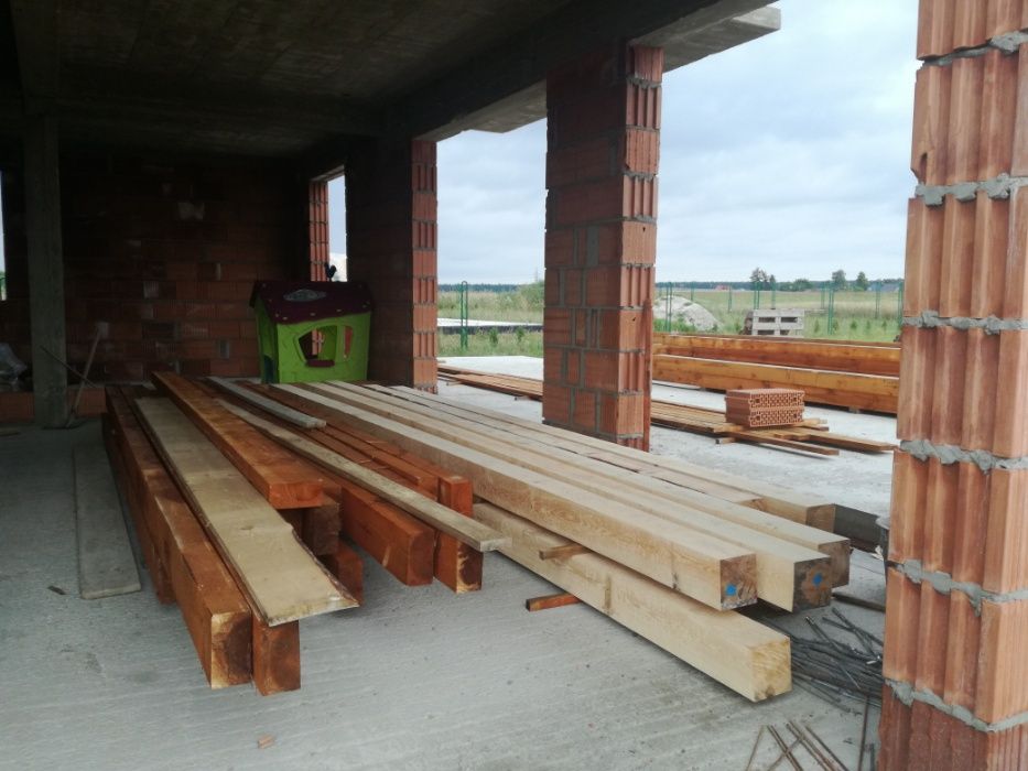 Tartak, więźba dachowa, kantówki, belki