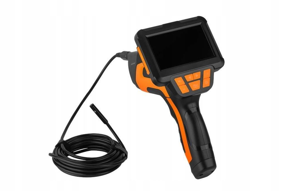 Kamera Kamerka Endoskopowa Przewod 5M Lcd Inspekc 1080P 3000Mah Ip68