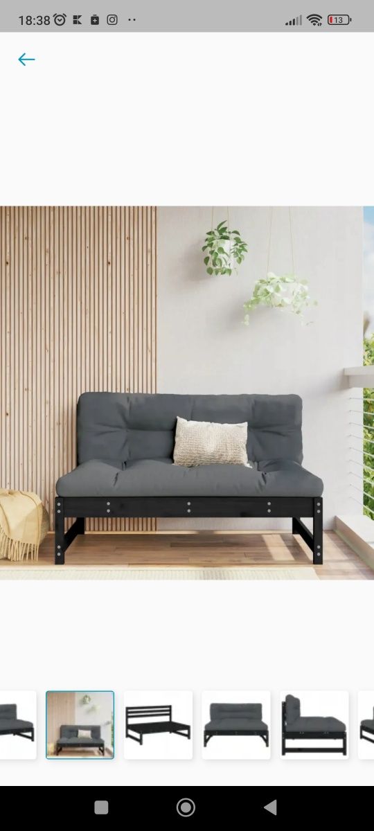 Meble ogrodowe (sofa ogrodowa)