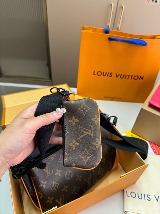 Louis Vuitton trio 3v1 сумка мужская кожаная