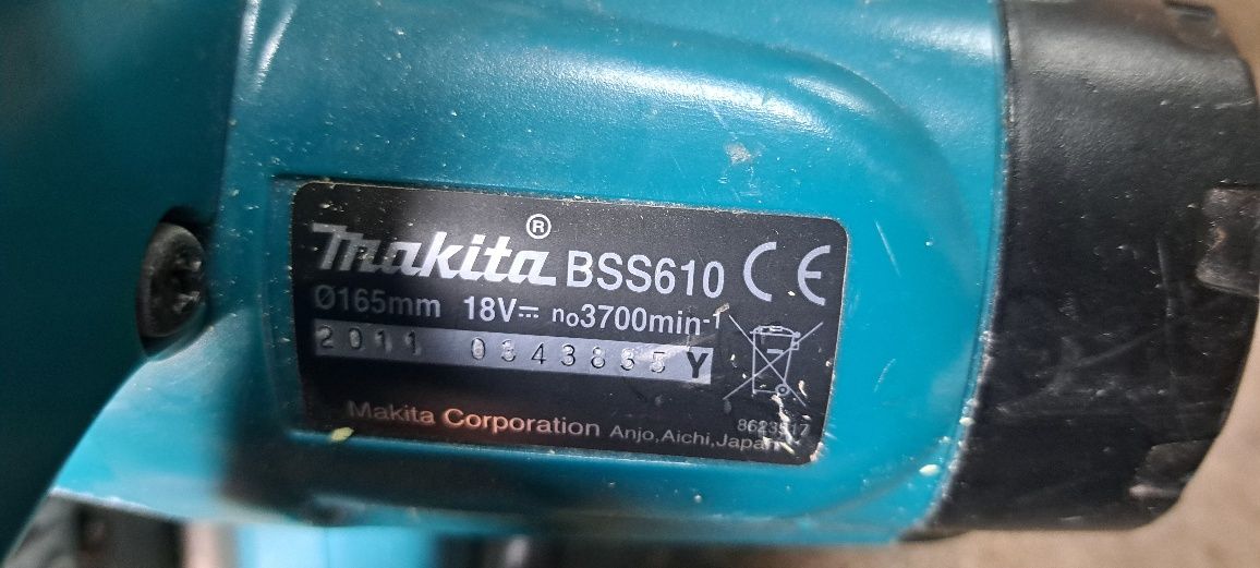 Pilarka aku makita Bss610 !