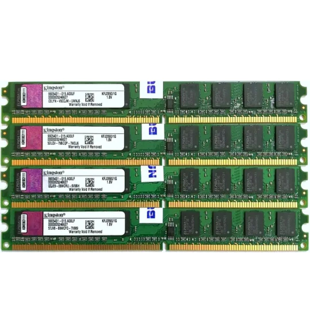 Оперативна память / Kingston DDR2 8Gb (4*2Gb) 800MHz