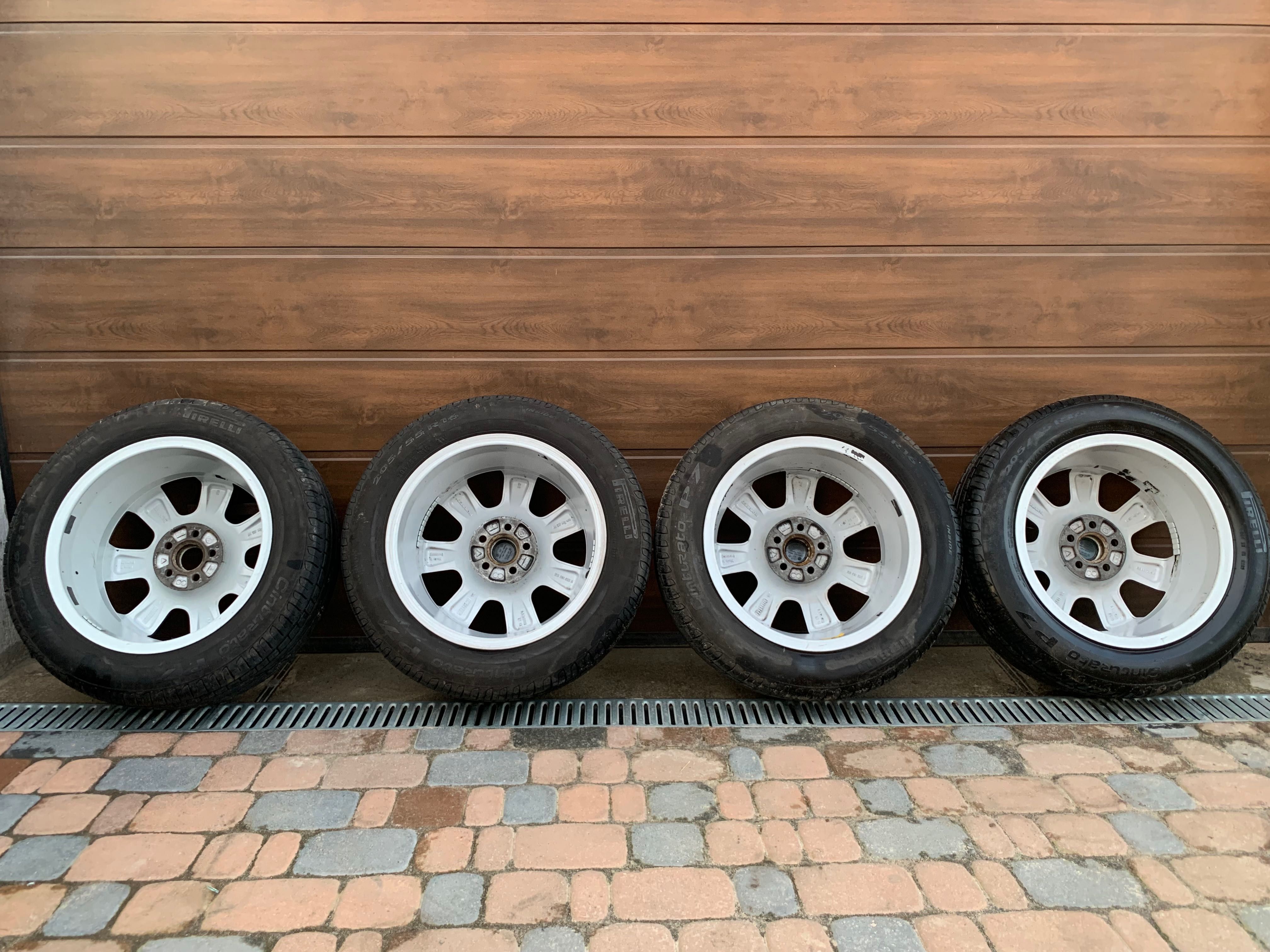 Комплект дисків з гумою VW R16 5x100 Pirelli Cinturato P7 205 55 16