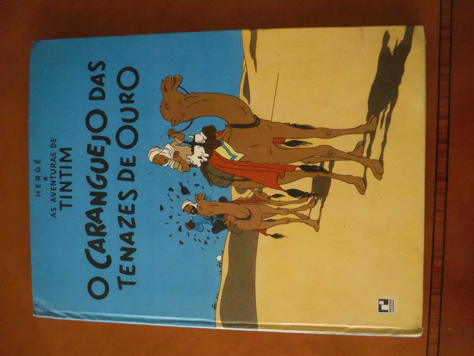 Tintim e as Tenazes de Ouro (capa dura - Record)
