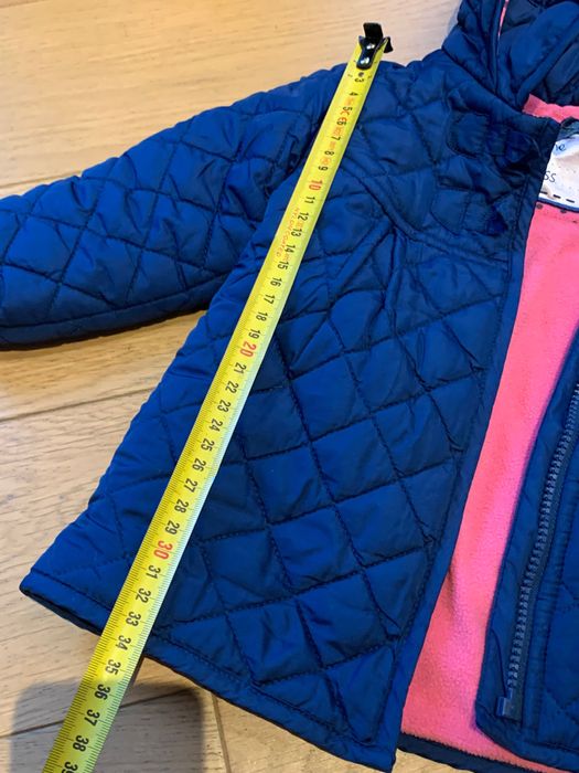 Kurtka dziewczęca jesienno wiosenna granatowa mothercare 12-18mcy,86cm