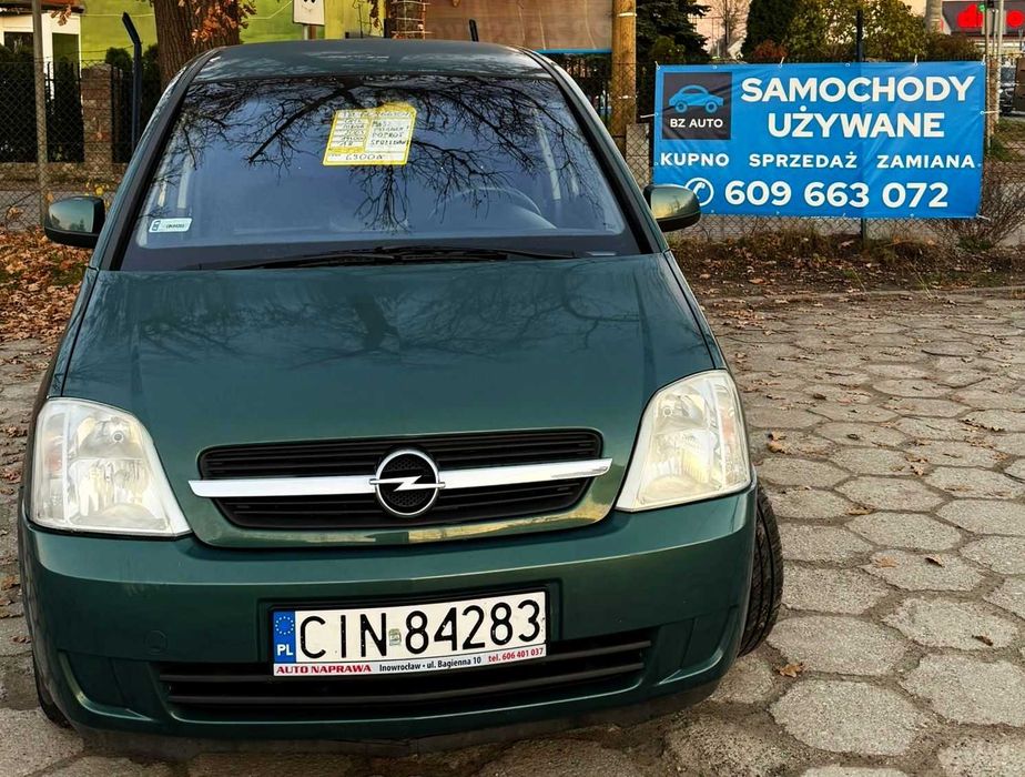 Meriva 1.8 ben super stan grzane fotele klima brak korozji sprawna
