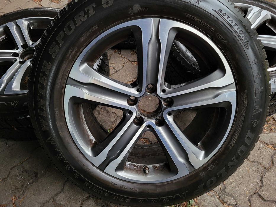 Felgi alu 18" 5x112 Mercedes GLC X253 GLE W167 R ML z czujnikami TPMS