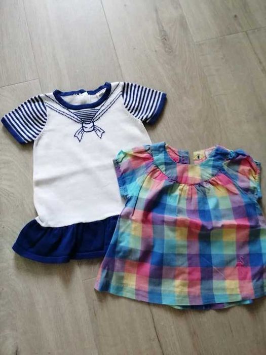 Zestaw ubranek tunika sukienka Kappahl H&M r 74