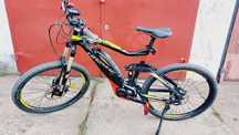HAIBIKE markowy rower elektryczny full w okazyjnej cenie YAMAHA