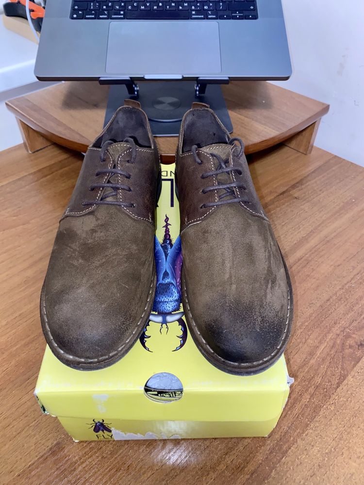 Мужские ботинки - «Fly London» | туфли премиум обувь - р.43-44 | новые