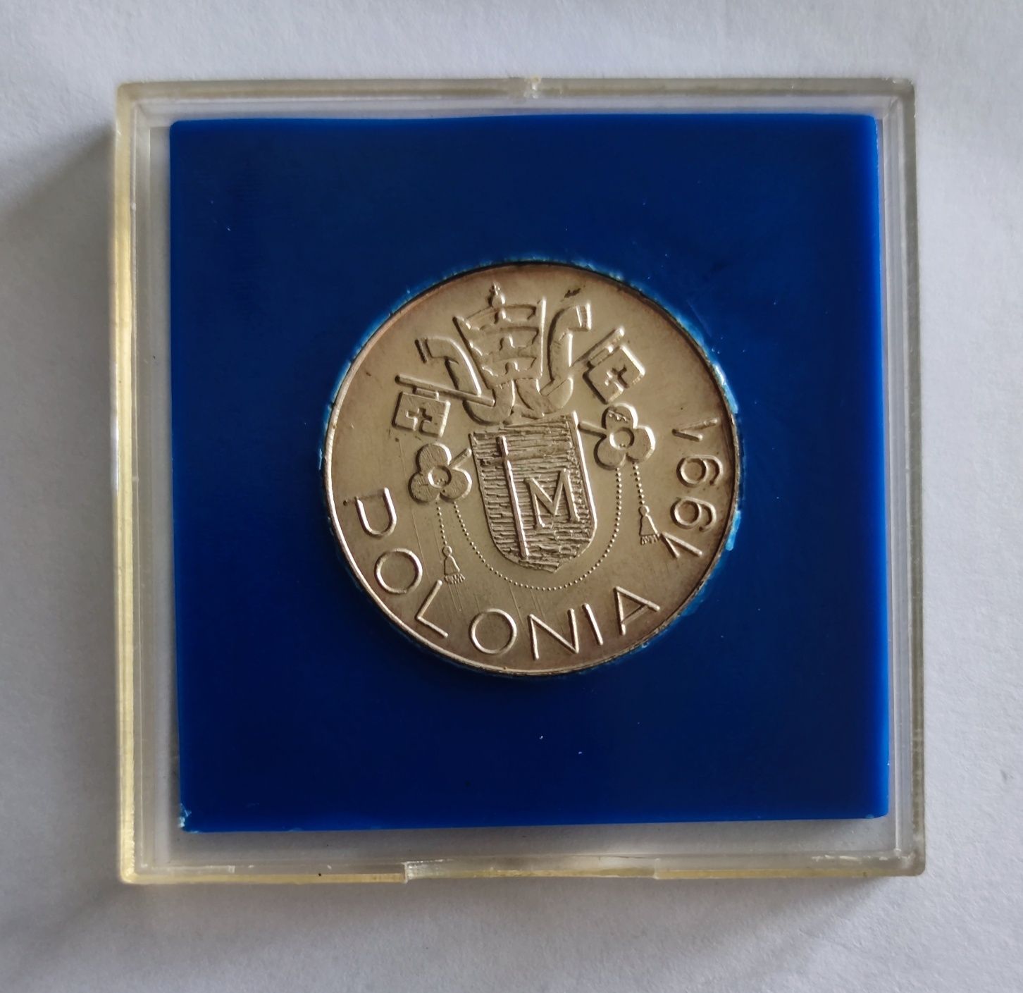 Medal Jan Paweł II Polonia 1991, 30 mm