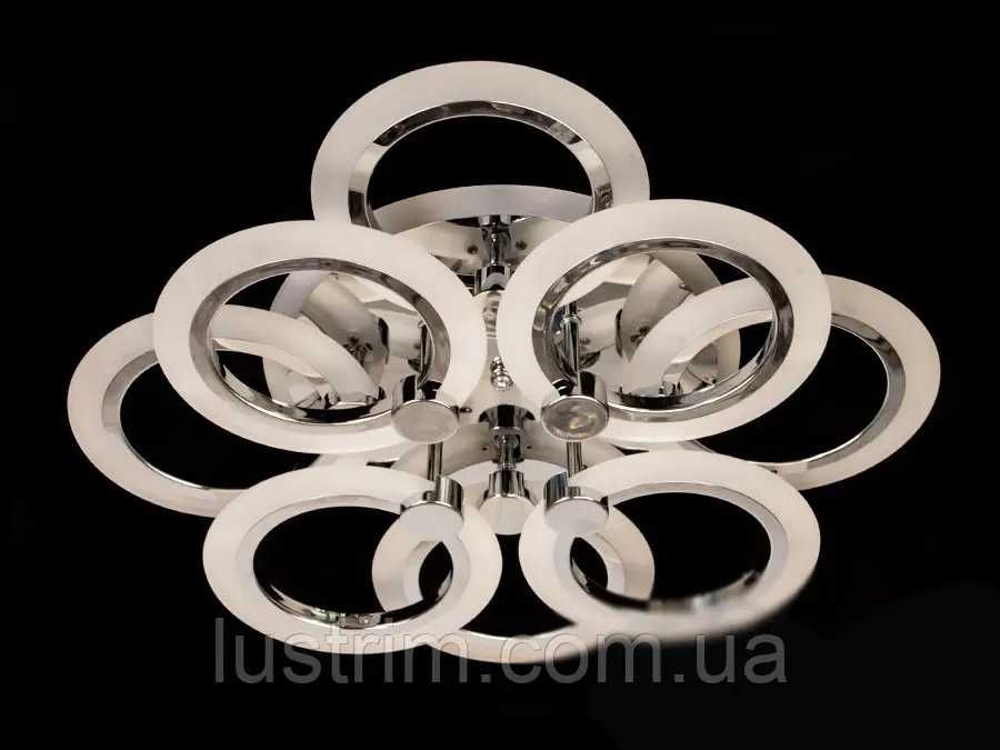 Люстра LED 110W з пультом і підсвіткою на планку