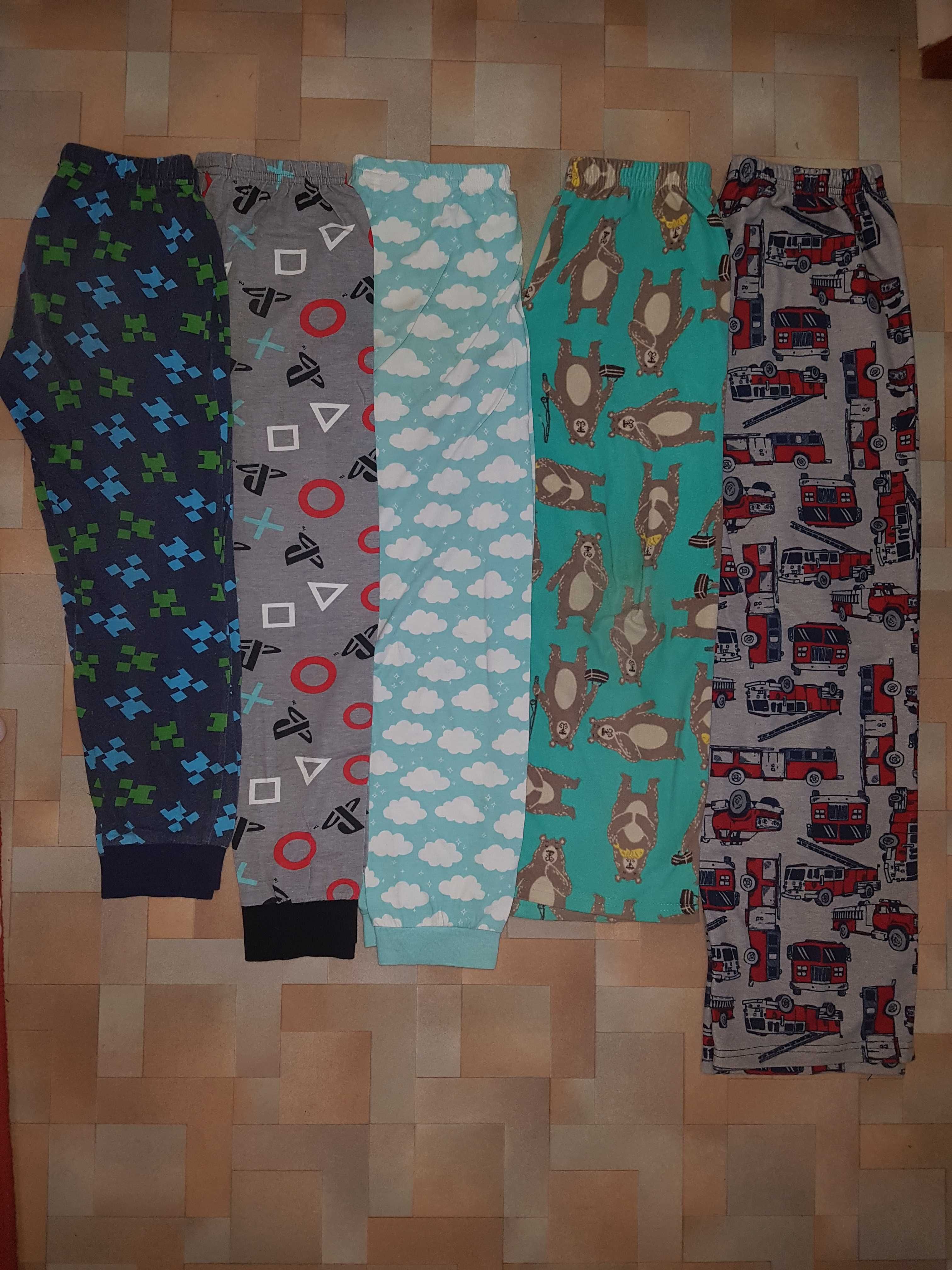 Штаны для дома пижамные, хлопок Primark и теплые флис Carters 7-12 лет