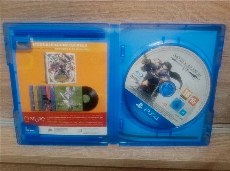 zestaw dwie gry na PS4 Soulcalibur VI + Fifa 16