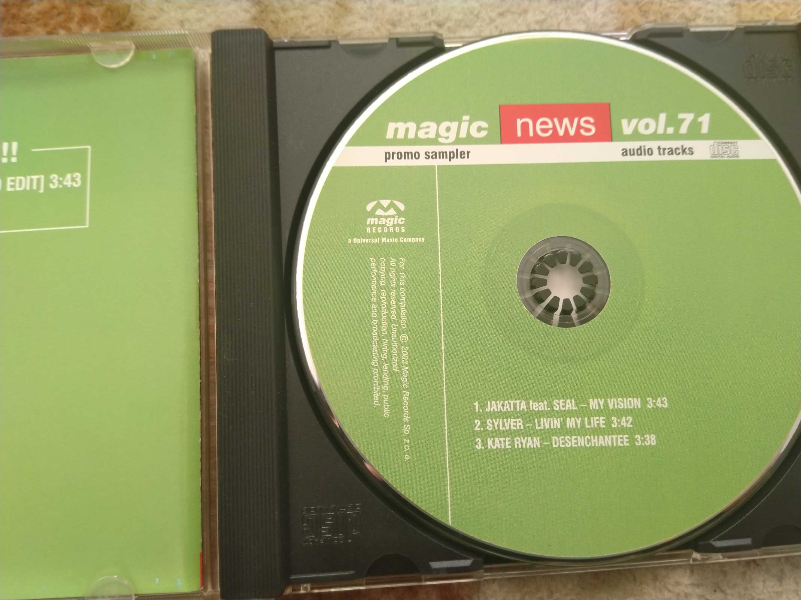 Składanka Magic News vol. 71 płyta CD