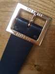 Ted Baker__Granatowy pasek damski do spodni  roz.2