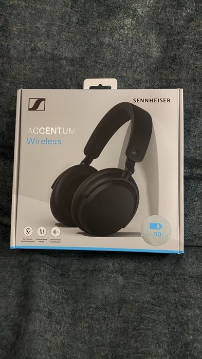 słuchawki bezprzewodowe Sennheiser Accentum Bluetooth, czarne