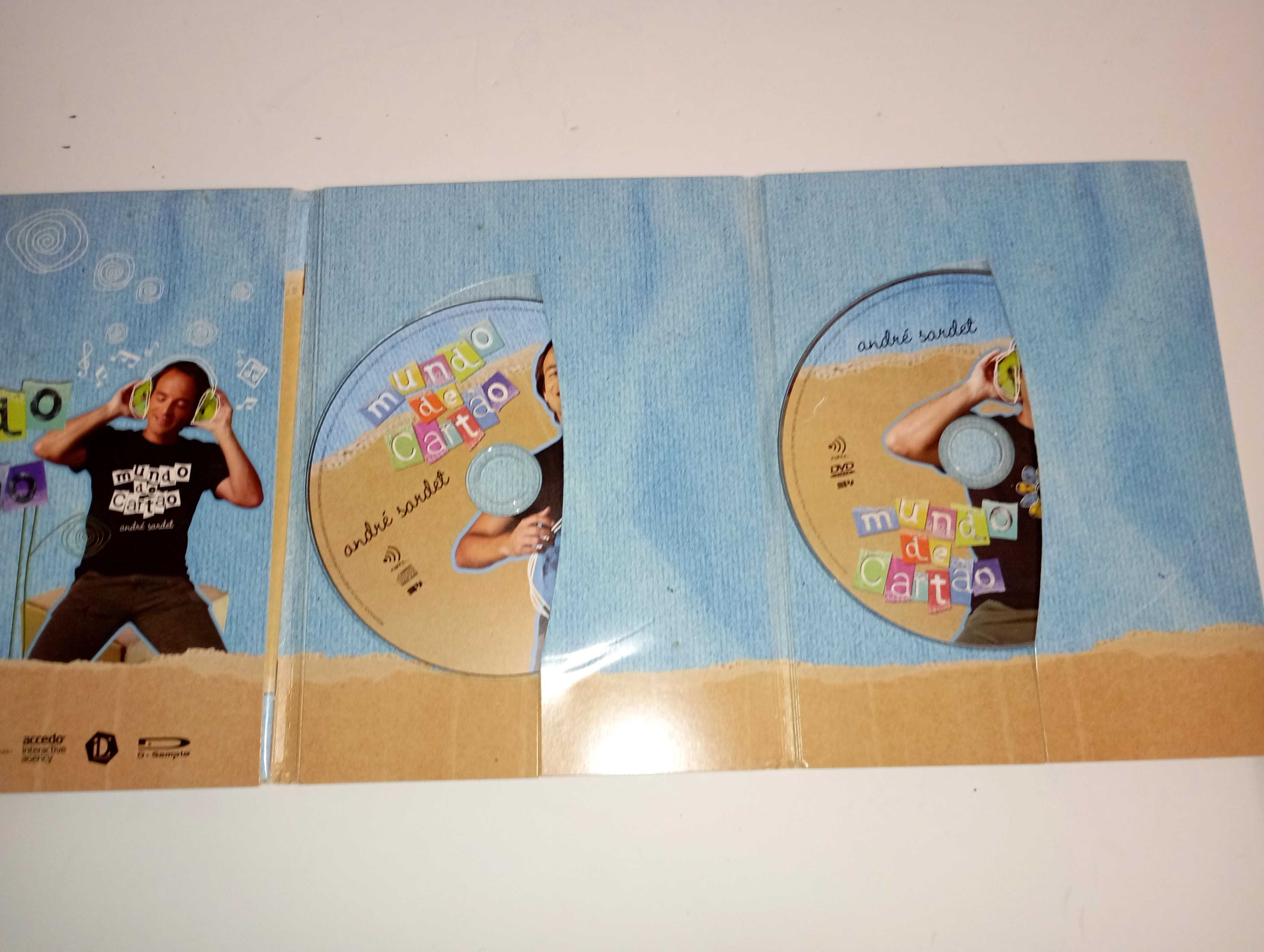 Cd e DVD - Mundo de cartão
