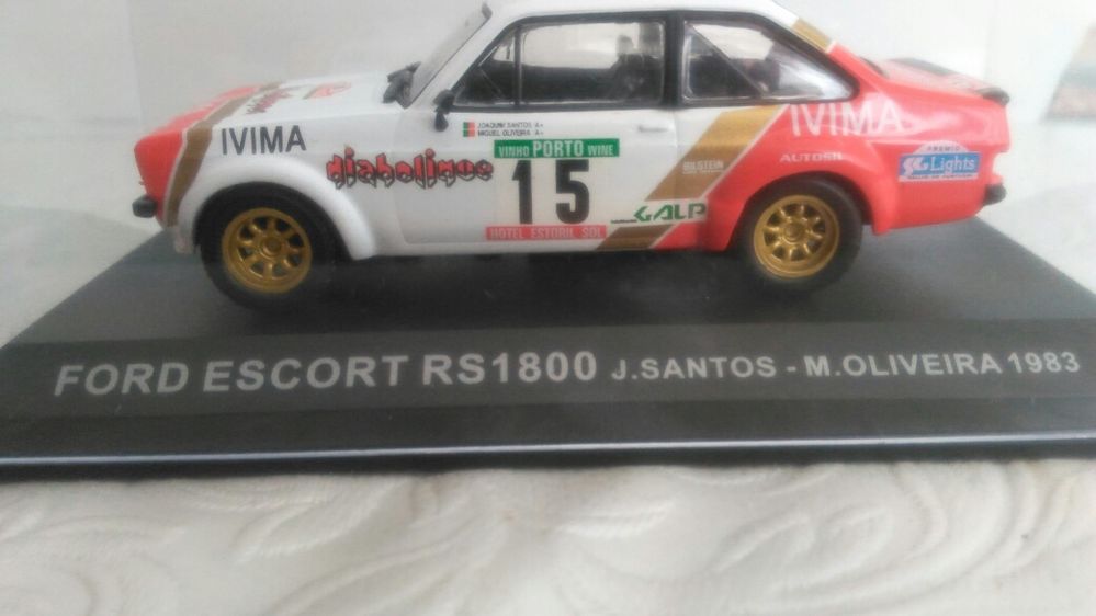 Ford Escort de J.Santos e M.Oliveira 1983