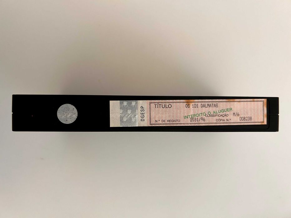VHS Os 101 Dálmatas 1996