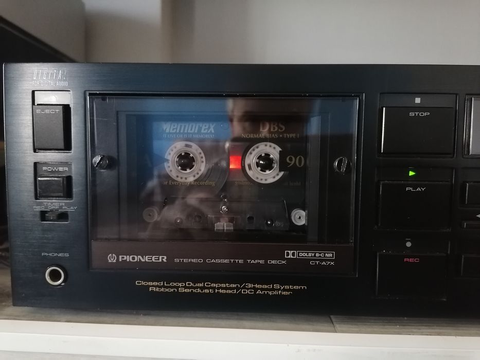 PIONEER CT-A7 stereo cassette deck Кассетная дека.
